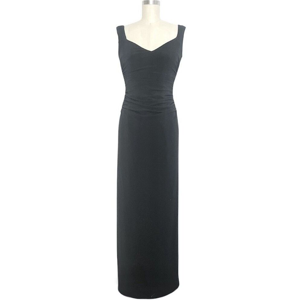 VTG Y2K 90's Laundry by Shelli Segal Sz 0/XS Maxi Dress 90s Minimalism Modern